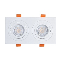 850012902 Прайм 2*50W GU10 220 V светильник встраиваемый