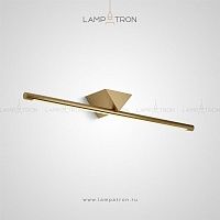 Настенный светодиодный светильник со стрелкой на металлической планке Lampatron BREEZE