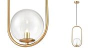 Подвесной светильник B.LUX C Ball oval gold Loft-Concept 40.5146