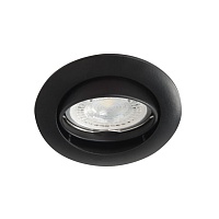 Точечный светильник черный матовый KANLUX VIDI CTC-5515-B