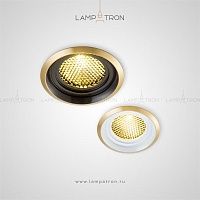 Точечный встраиваемый светильник круглой формы с сетчатым рассеивателем Lampatron BIO