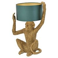 Настольная лампа Gold Monkey Holding Lampshade 43.700