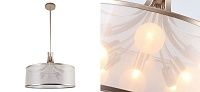 Люстра с плафоном из белой органзы Sieve Loft-Concept 40.6584-3