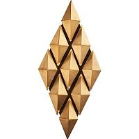 Бра Honeycomb Gold lozenges Wall Lamp Loft Concept 44.452