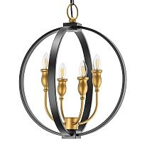 Подвесной светильник Olivier Frosted Gold Candles Loft Concept 40.2257