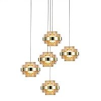 Светильник подвесной Delight Collection MD22030002-5A gold/champagne