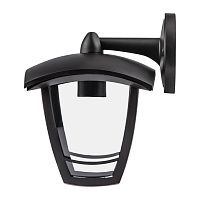 Уличный настенный светильник ЭРА НБУ 07-40-002 «Дели 2» черный Б0051186