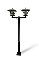 Русские фонари Наземный фонарь с 2 лампами Теоло 350-62/bs-06