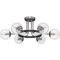 Потолочный светильник Transparent Balls Loft Ceiling | 8 плафонов