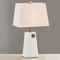 Настольная лампа Table lamp marble White