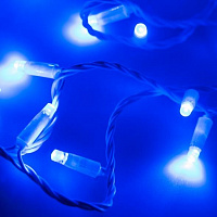 Светодиодная гирлянда ARD-STRING-CLASSIC-10000-WHITE-100LED-FLASH BLUE (230V, 7W) Arlight 025818