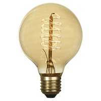 Лампа накаливания Lussole Loft шар прозрачная GF-E-7125