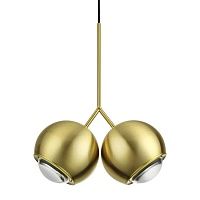 Подвесной светильник Ivor Pendant Double Gold