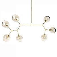 Люстра Branching Bubbles 7 Long Gold by Lindsey Adelman LA21841