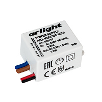 Блок питания Arlight ARJ-KE04300-Mini (1.2W, 300mA) 030177
