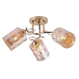 Потолочный светильник Escada 1107/3PL E27*40W Gold