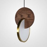 Светодиодный Подвесной светильник Из Пересекающихся Дисков Glatt Wood Glatt-Wood01 167490-26