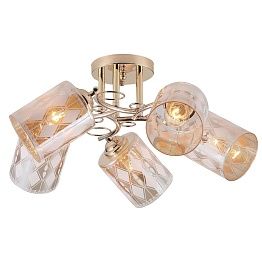 Потолочный светильник Escada 1107/5PL E27*40W Gold
