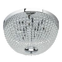 Потолочный светильник Virginia Clear Beads ceiling Chrome S 48.202-1 Loft-Concept