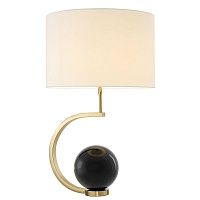 Настольная лампа Eichholtz Table Lamp Luigi Black marble