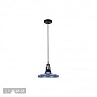 Подвесной светильник iLamp Puro AP9006-1D Голубой