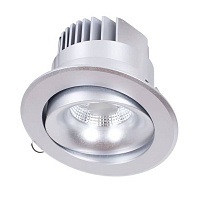 Встраиваемый светильник Donolux DL18465/01WW-Silver R Dim