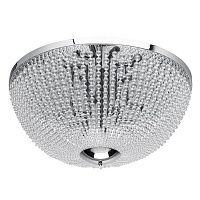 Потолочный светильник Virginia Clear Beads ceiling Chrome L 48.201-1 Loft-Concept