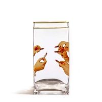 Ваза Seletti Toiletpaper Glass Vase 14153