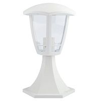 Садово-парковый светильник ЭРА НТУ 07-40-003 «Валенсия 1» белый Б0051200