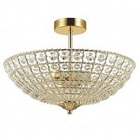 Потолочный светильник Casbah Crystal Top Lamp 3 Gold 48.116 Loft-Concept