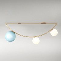 Потолочный светильник Atelier Areti Girlande Ceiling Crescent Blue 48.219 Loft-Concept