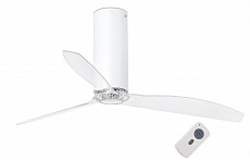 Потолочный вентилятор Tube Fan Shiny White Faro Barcelona 32033FAR