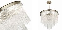 Люстра Renea Textured Glass Chandelier Nickel Loft-Concept 40.4629-3