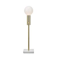 Настольная лампа Marble Top Brass Loft Concept 43.296