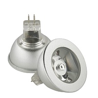 Лампа mr16 светодиодная 12v KANLUX POWER-LED 3W CW 6500K