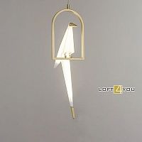 Светильник дизайнерский Loft4you Origami Bird 2 L09237