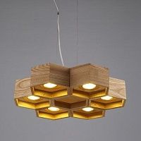 Люстра Honeycomb 6 Loft Wooden Ecolight 40.120 Loft-Concept