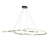 Люстра Adenor Ring Horizontal Gold Chandelier Loft-Concept 40.4615-3