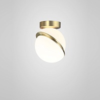Crescent Ceiling Light by Lee Broоm Gold LB40052