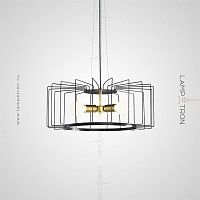Серия подвесных светильников в стиле лофт из металлической сетки RAUB