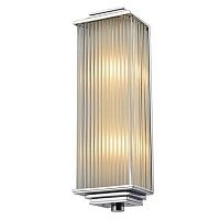 Бра Brion Glass Rectangle Wall Lamp Nickel Loft-Concept 44.1583-2