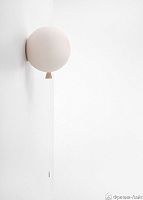 Brokis MEMORY WALL D250 светло-розовый матовый настенный светильник воздушный шар