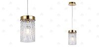 Подвесной светильник Estebe Gold Glass Hanging Lamp 40.4776-3