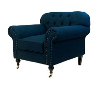 Кресло MAK interior Kavita dark blue DF-1819-B1