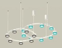 Комплект подвесного светильника Techno Ring с композитным хрусталем Ambrella Light XR92081300