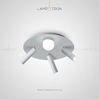 Потолочный светильник с шарообразными и вращающимися цилиндрическими плафонами Lampatron SNOTRA CH B