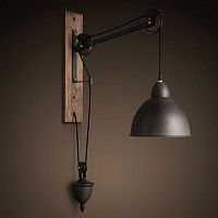 Настенный светильник Steampank Rust Iron Wall Lamp 44.034-0 Loft-Concept