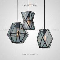 Серия подвесных светильников в форме многоугольников VERIUS