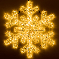 Фигура Arlight ARD-Snowflake-M11-1250x1200-604LED Warm 034261