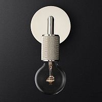 Бра Rh Utilitaire Single Sconce Silver 123286-22 44.553